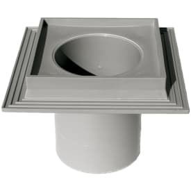 Purus Maxiflex afløbsskål, til beton og flisegulv, Ø110 mm