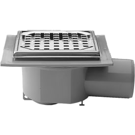 Purus Maxiflex afløbsskål, til beton og flisegulv, Ø75 mm