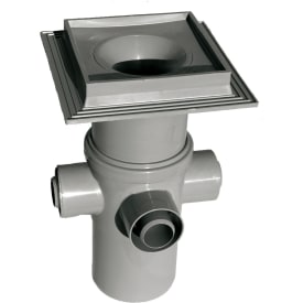 Purus Maxiflex afløbsskål, til beton og flisegulv, Ø110 mm