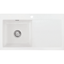 Lavabo Mera 90 diskbänk, 90x51 cm, vit