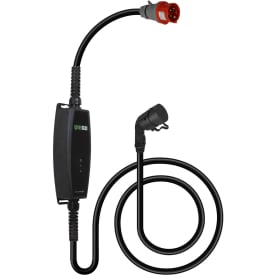 11kW mobil lader 5P 6-16A 400V 5 mtr kabel