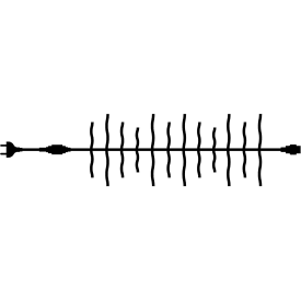 Sirius Tech-Line Cluster udendørs lyskæde, 180 varm hvide lys, 3 meter, startsæt