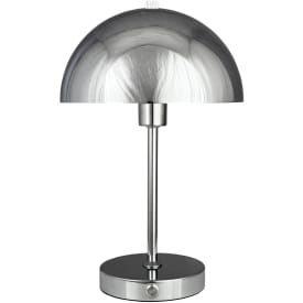 Dyberg Larsen Stockholm laddningsbar bordslampa, krom