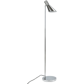 Dyberg Larsen DL12 gulvlampe med afbryder krom