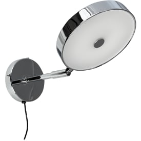 Dyberg Larsen Starlight væglampe, krom