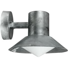 Dyberg Larsen Venice vägglampa utomhus, galvaniserat stål