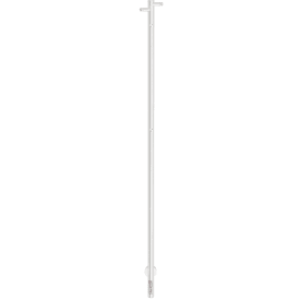 Kriss Uno Plus håndklædetørrer, el, 3x148 cm, hvid