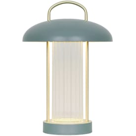 Nordlux Mirano oppladbar bordlampe, grønn