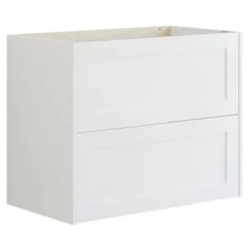 Dansani Luna servantskap, 80x44 cm, matt hvit