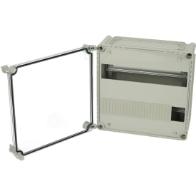 DIN-skena låda MC EKOE 282813 T-2FSH 2x14M, 280x280x130 mm