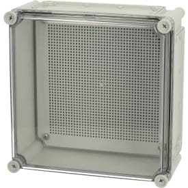 Montagekasse EKOE MPI 130 T 280x280 mm m/klart låg og mont.plade