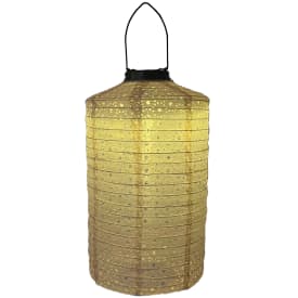 Veli Line sommer lanterne cylinder Ø22x33 cm beige
