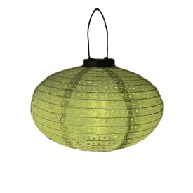 Veli Line solcell papperslykta, grön