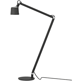 Vipp 525 gulvlampe, sort