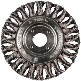 Klingspor skivestålbørste BR600Z, 125x14x22,23 mm, INOX