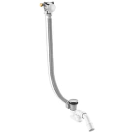 Damixa af- og overløbssæt, krom