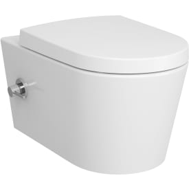 Vitra Nest duschtoalett, utan spolkant, antibakteriell, vit