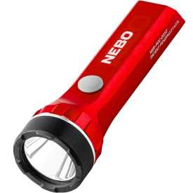 NEBO Luxtreme Nano pocket lygte, 420 lumen, genopladelig, rød