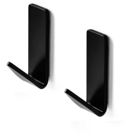 Bastant Design håndklædekrog, 2 stk, mat sort