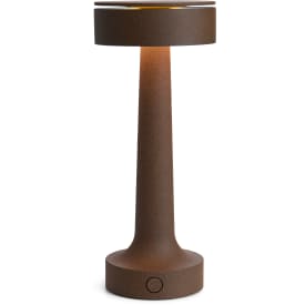 Antidark Buddy genopladelig bordlampe, brun