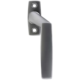 Push-pull spak matt krom höger aluminium, 7x7x43mm stift