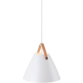 Dftp Strap pendellampa, vit, Ø27 cm