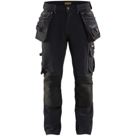 Blåkläder X1900 håndværkerbukser med 4-vejs stretch, sort, str. D116