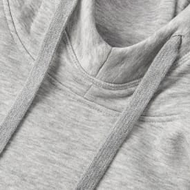 ID Core hoodie, lys grå meleret, str. 2XL