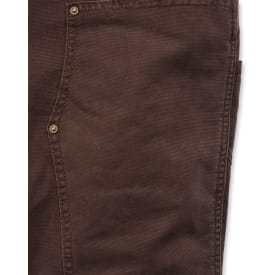 Carhartt Crawford Double overalls, mørkebrun, str. L