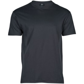 Tee Jays Basic t-skjorte, mørkegrå, str. 3XL