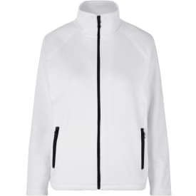 ID microfleece dame cardigan, Hvid, S