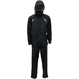 Lyngsøe PU regntøj sæt LR1330, Sort, L