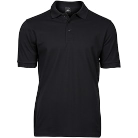 Tee Jays Luxury stretch polo T-shirt, Sort, L