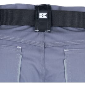 Kramp Original arbejdsbukser med bælte, Grå/Sort, 5XL