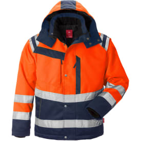 Kansas vinterjakke 4043, Hi-vis Orange/Marine, XS
