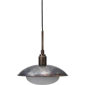 House Doctor Boston loftlampe Ø32cm, antik brun