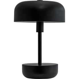 Dyberg Larsen Haipot uppladdningsbar bordslampa, svart