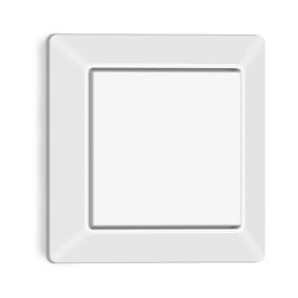 Trådløs tryk med 2 tryktaster PB2-Bluetooth MESH, hvid RAL9010