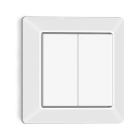 Trådløs tryk med 4 tryktaster PB4-Bluetooth MESH, hvid RAL9010