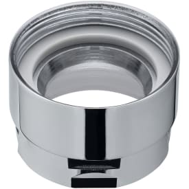 Forkromet messing adapter