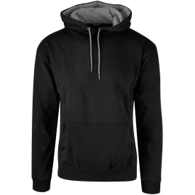 YOU Harlem hættetrøje, Sort/Grå melange, S