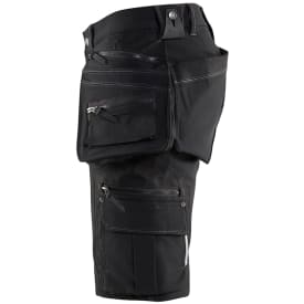 Blåkläder Workwear X1900 hantverksshorts med 4-vägsstretch, svart, st C64