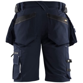 Blåkläder Workwear X1900 hantverksshorts med 4-vägsstretch, marinblå/svart, st C56