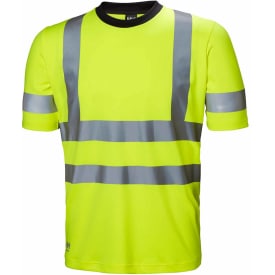 Helly Hansen Addvis T-shirt full stretch, Gul, XS