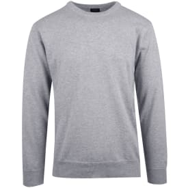 YOU Belfast finstrikket striktrøje, Grå Melange, 2XL