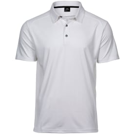Tee Jays Luxury Sport polo T-shirt, Hvid, L