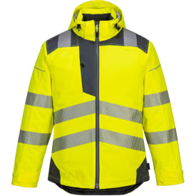 Portwest PW3 vinterjakke, Hi-vis Gul/Grå, 2XL