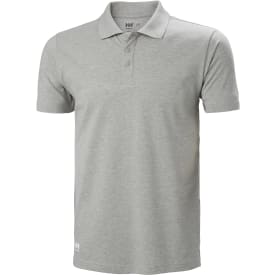 Helly Hansen Classic polo T-shirt, Grey melange , 2XL