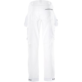 Kansas Evolve håndværkerbukser med 4-vejs stretch, hvid, str. C56