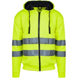 YOU Aalborg hættetrøje, Hi-Vis Gul, 3XL
